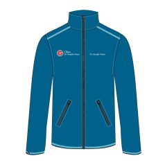  SOFTSHELL JACKET LIGHT BLUE/SAPPHIRE MEN