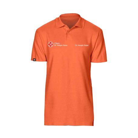 POLO-SHIRTS ORANGE MEN
