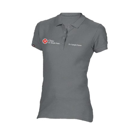 POLO-SHIRTS CHARCOAL WOMEN