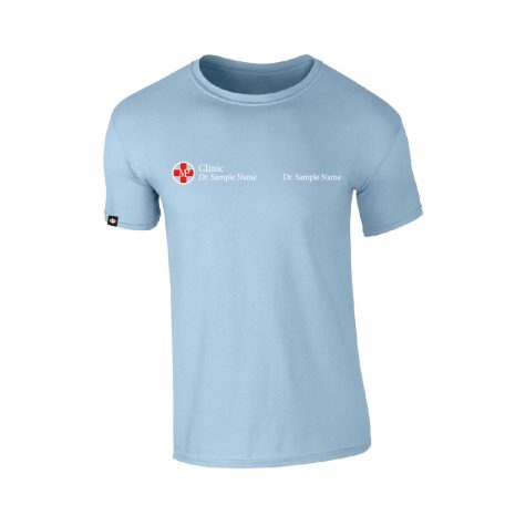 T-SHIRTS LIGHT BLUE MEN