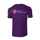 T-SHIRTS LILA  HERREN