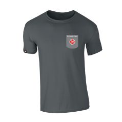 POCKET T-SHIRTS CHARCOAL MEN