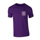POCKET T-SHIRTS PURPLE MEN