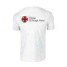 T-SHIRTS MIT TASCHE WEISS HERREN