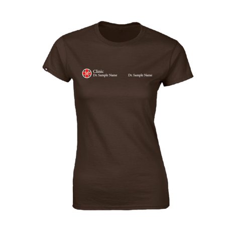 T-SHIRTS DARK CHOCOLATE WOMEN