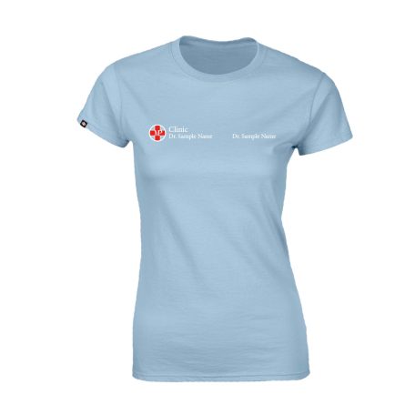 T-SHIRTS LIGHT BLUE WOMEN