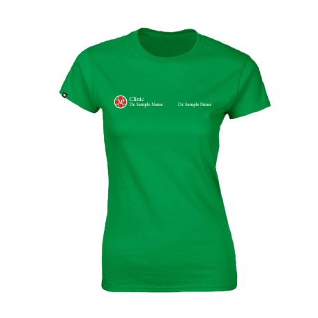 T-SHIRTS IRISH GREEN WOMEN