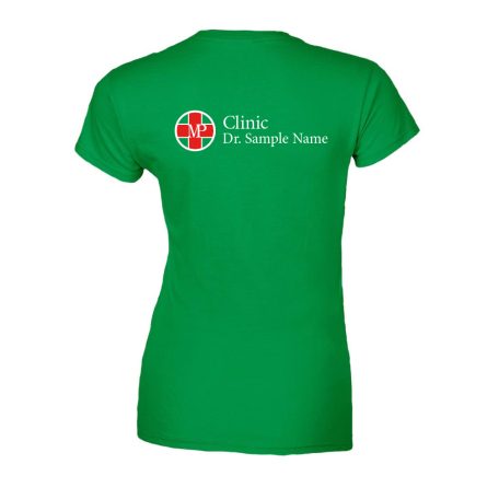 T-SHIRTS MIT TASCHE IRISCHES GRÜN DAMEN