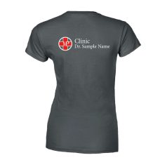 POCKET T-SHIRTS CHARCOAL WOMEN