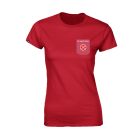 POCKET T-SHIRTS RED WOMEN