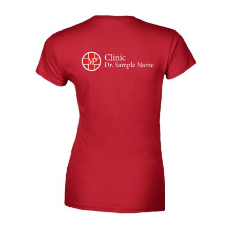 POCKET T-SHIRTS RED WOMEN