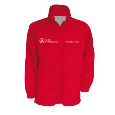 WINDBREAKER WITH LINING RED