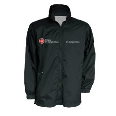 WINDBREAKER WITH LINING BLACK