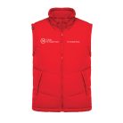 REGULAR QUILTED VEST RED