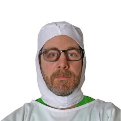 CLINICAL HOOD WHITE