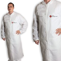 MEDICAL COAT FOR MEN WHITE