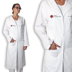 MEDICAL COAT FOR WOMEN WHITE