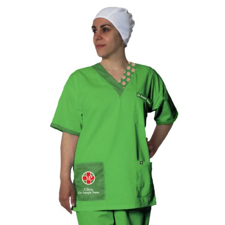 PREMIUM OP-KASACKS  /LIMITIERTE FARBEN KELLY GRÜN/
