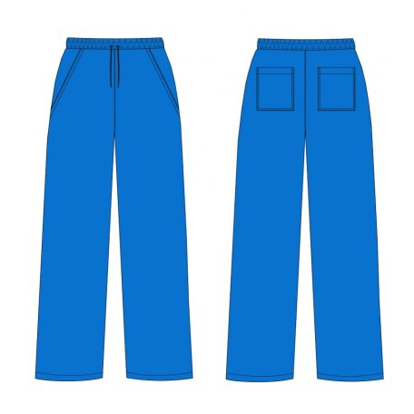ULTRALIGHT OP-HOSE BLAU