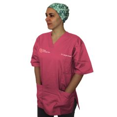 BASIC SURGICAL SCRUB PUNCH ROSE