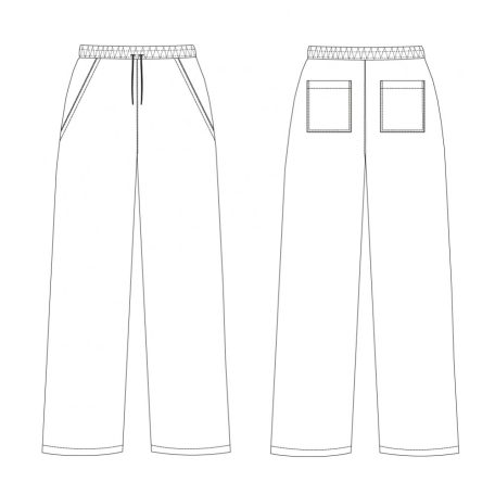 STANDARD OP-HOSE WEIß