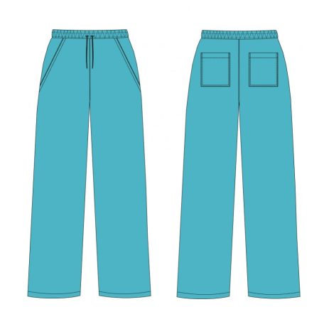 STANDARD SURGICAL PANTS /LIMITED COLOR LIGHT BLUE/