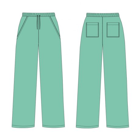 STANDARD SURGICAL PANTS /LIMITED COLOR MINT GREEN/